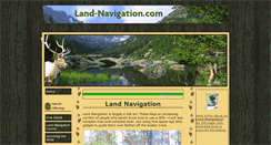 Desktop Screenshot of land-navigation.com